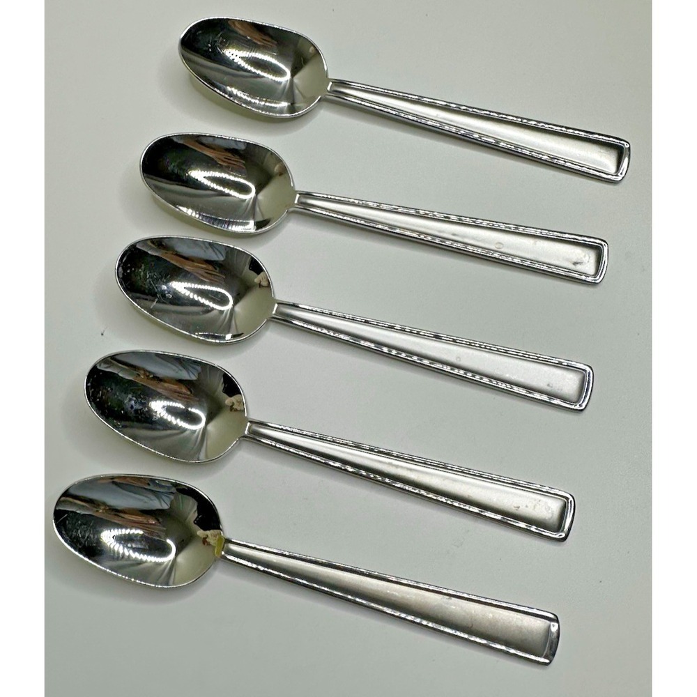 Pfaltzgraff Chalfonte 18/8 stainless flatware Teaspoon Set of 5